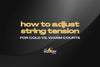 How to Adjust String Tension for Cold vs. Warm Courts
