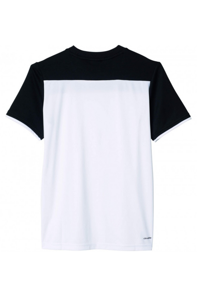 Adidas Club Junior Squash T-Shirt – White/Black