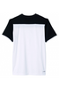 Adidas Junior Club T-shirt in black and white