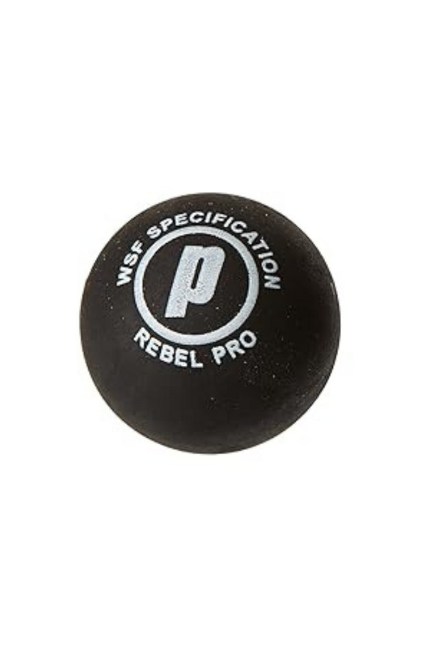 Prince Rebel Single Yellow Dot Squash Balls - x3