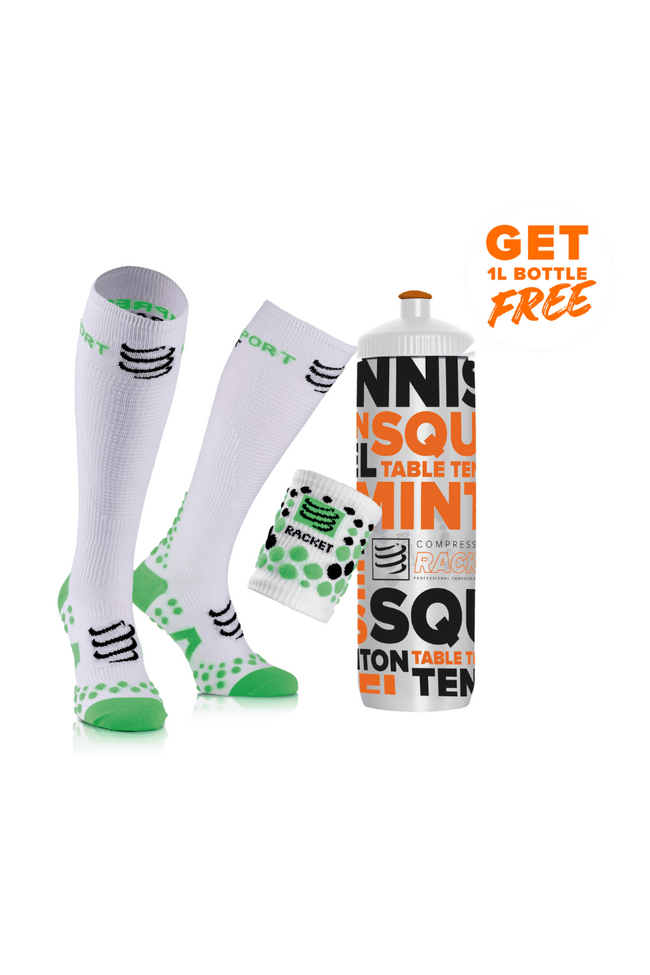 Compressport Racket Pack Performance & DTox Full Socks