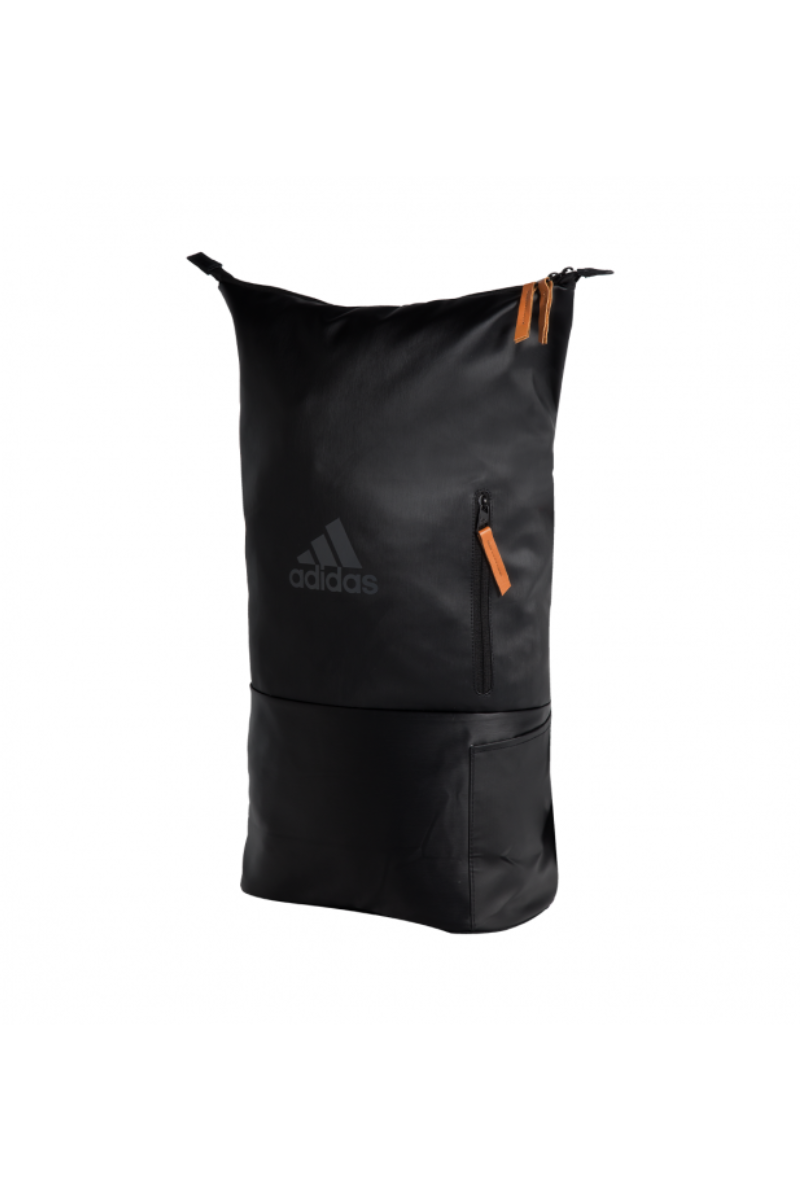 adidas multigame squash backpack black and orange