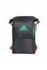 adidas multigame squash backpack black and samba blue