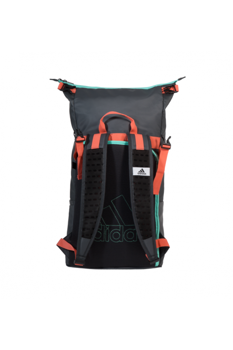 adidas multigame squash backpack black and samba blue