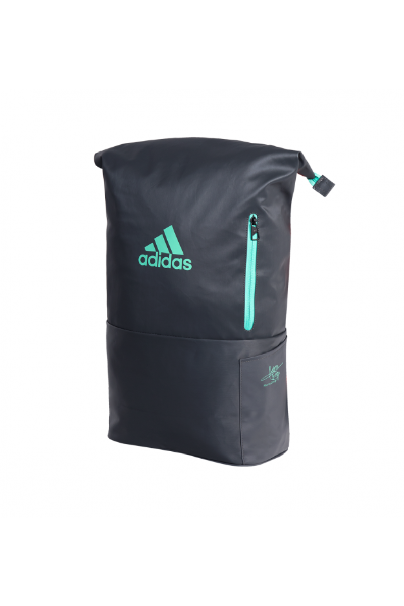 adidas multigame squash backpack black and samba blue