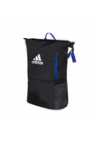 adidas multigame squash backpack black and blue