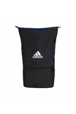 adidas multigame squash backpack black and blue