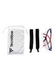 tecnifibre squash goggles in red and blue