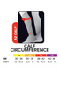 compressport silicon r2 squash calf sleeve