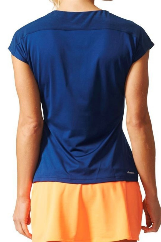 Adidas Melbourne Tee Women Squash Top – Blue