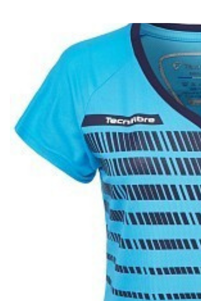 Tecnifibre F2 Airmesh 360 Women's Squash T-Shirt - Blue