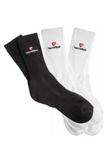 3 pairs tecnifibre squash socks for men