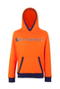 tecnifibre fleece sweatshirt in orange