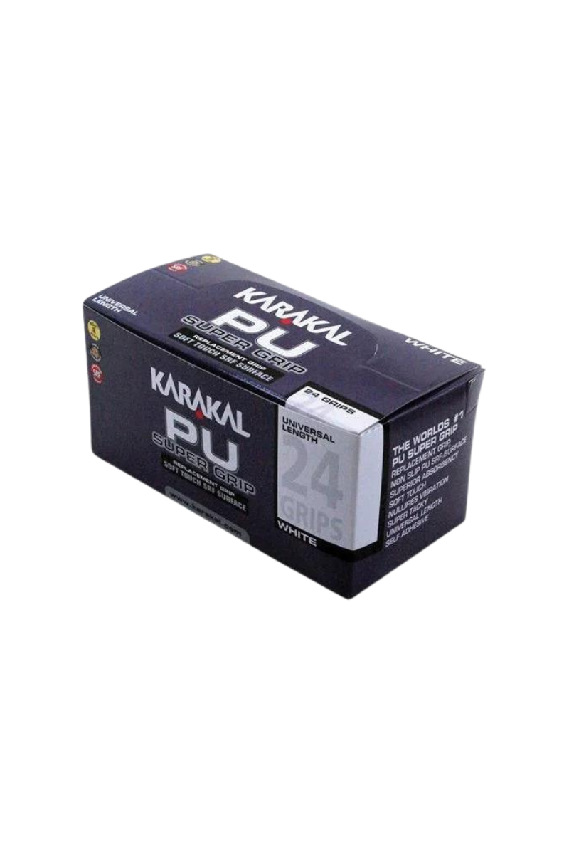 box of 24 karakal PU super grip in white