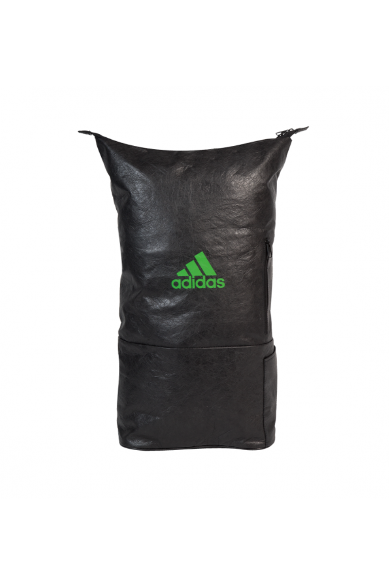 adidas multigame squash backpack black and green