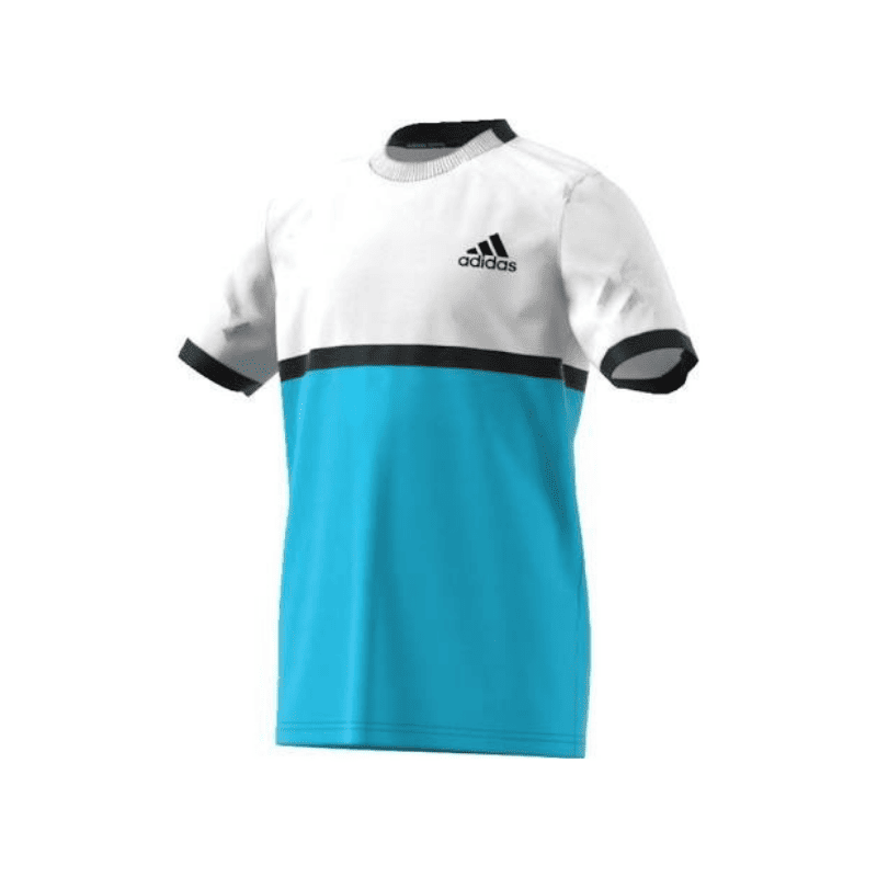 Adidas B Court Tee - White/Blue
