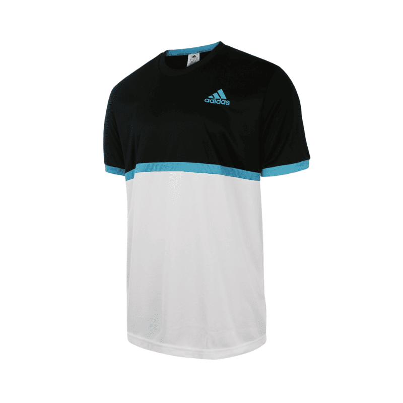 Adidas B Court Tee Junior - Black/White