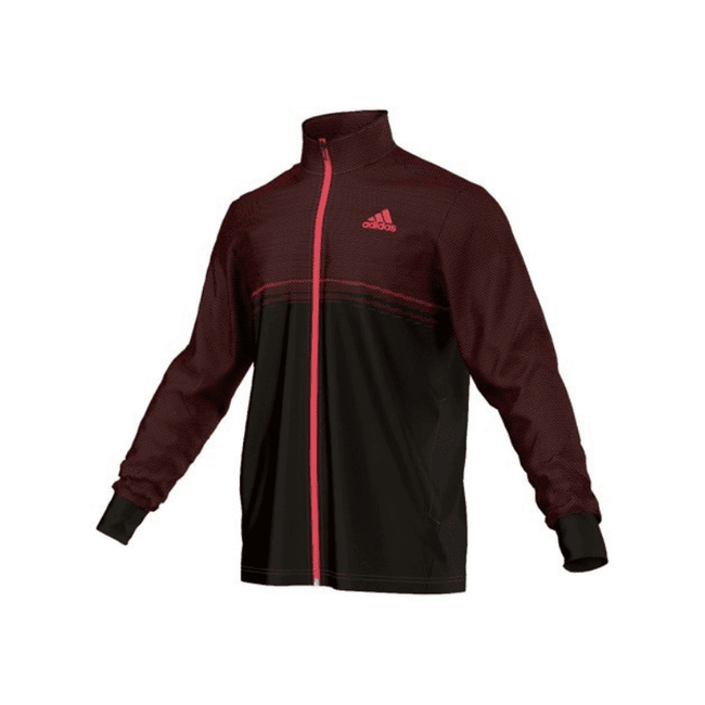 Adidas Men's Barricade Training Jacket - Black/Red