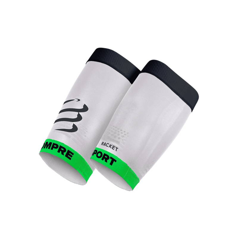 Compressport Racket Compression Quad Sleeves - White