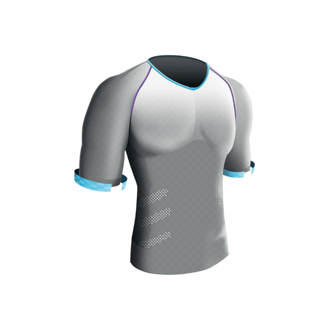 Chemise Compressport UltraLight - Noir - Raquette