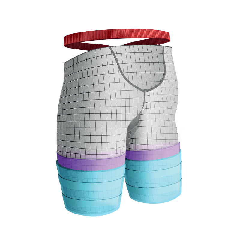 Compressport Racket Compression Underwear Short - White