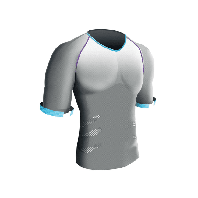 Compressport T-Shirt Short Sleeve Top - Blanc - Racket