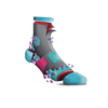 Compressport Racket Strapping Double Layer Low Cut Compression Socks - Black