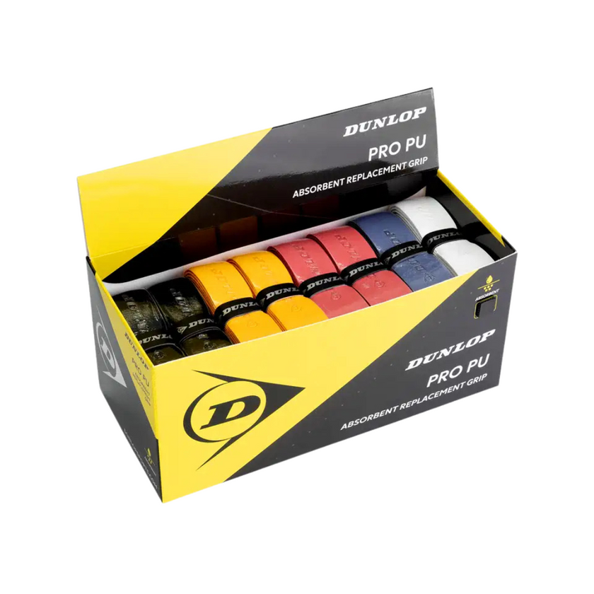 dunlop pro pu mixed grip de squash