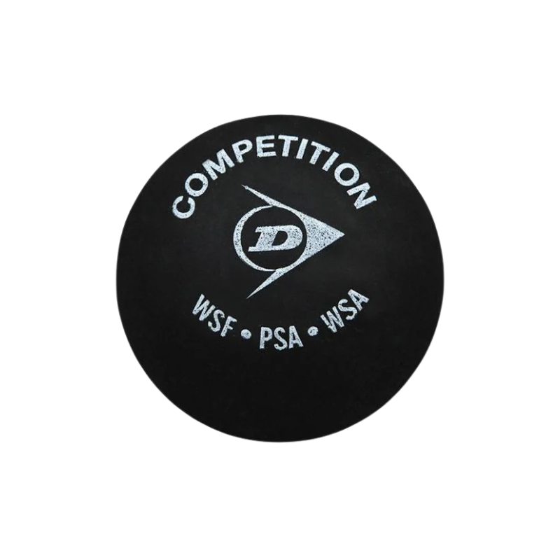 Dunlop Competition Squash Balls - Tube of 3