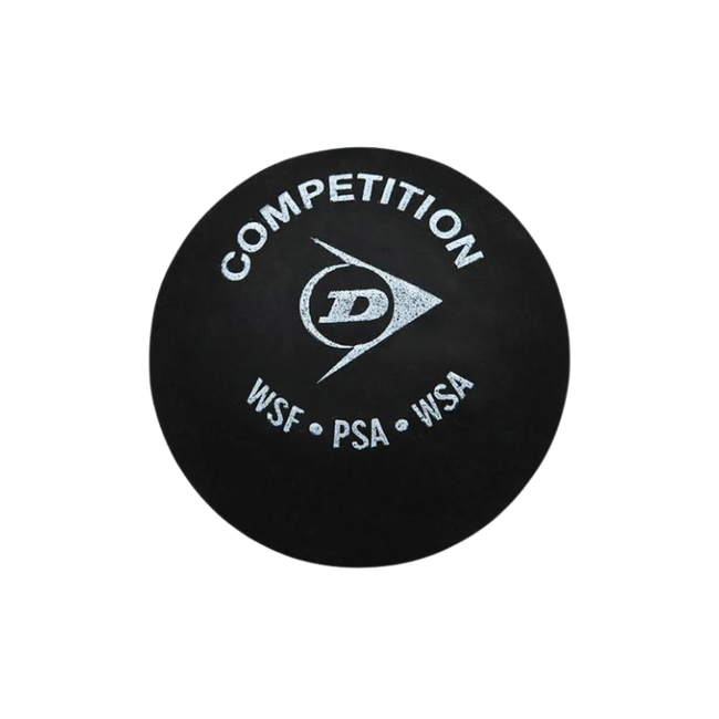 Dunlop Competition Squash Balls - Tube of 3