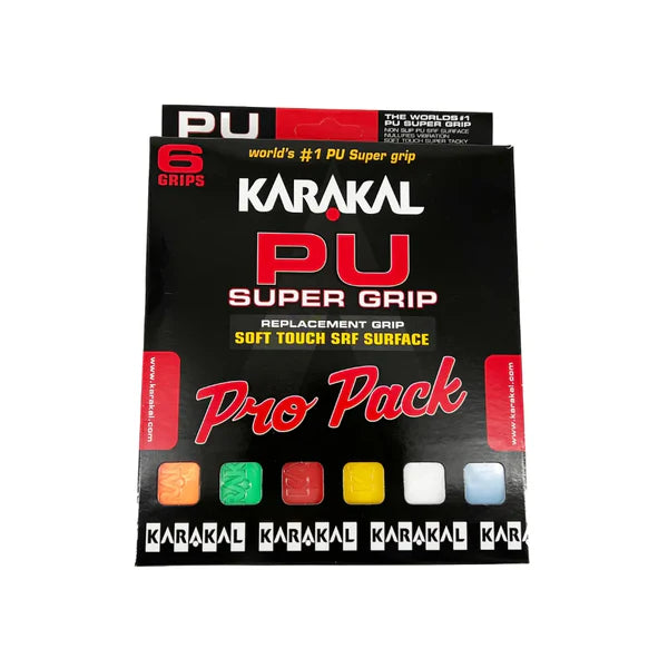 karakal pu super grip pro pack squash