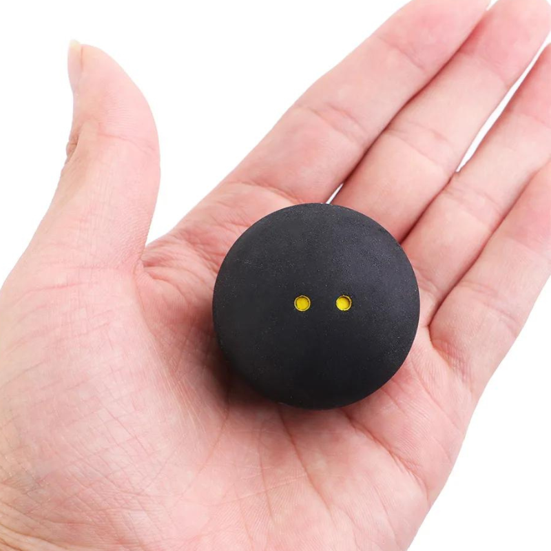 Tecnifibre Absolute Double Yellow Squash Ball - x2