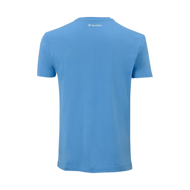 Tecnifibre Team Cotton Men's Squash T-Shirt - Azur