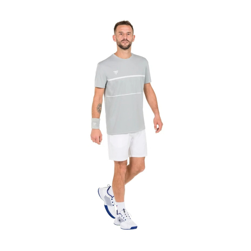 Tecnifibre Team Tech Men Squash T-Shirt - Silver