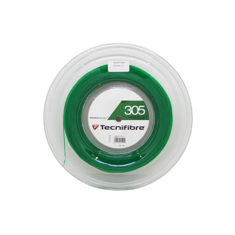 Tecnifibre 305 Squash String - Green - 1.20mm 200m