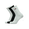 Tecnifibre Men Squash Socks - White/Black - 3 Pairs