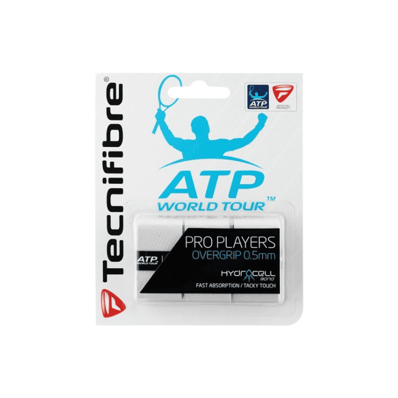 Tecnifibre Pro Players Squash Overgrip - White