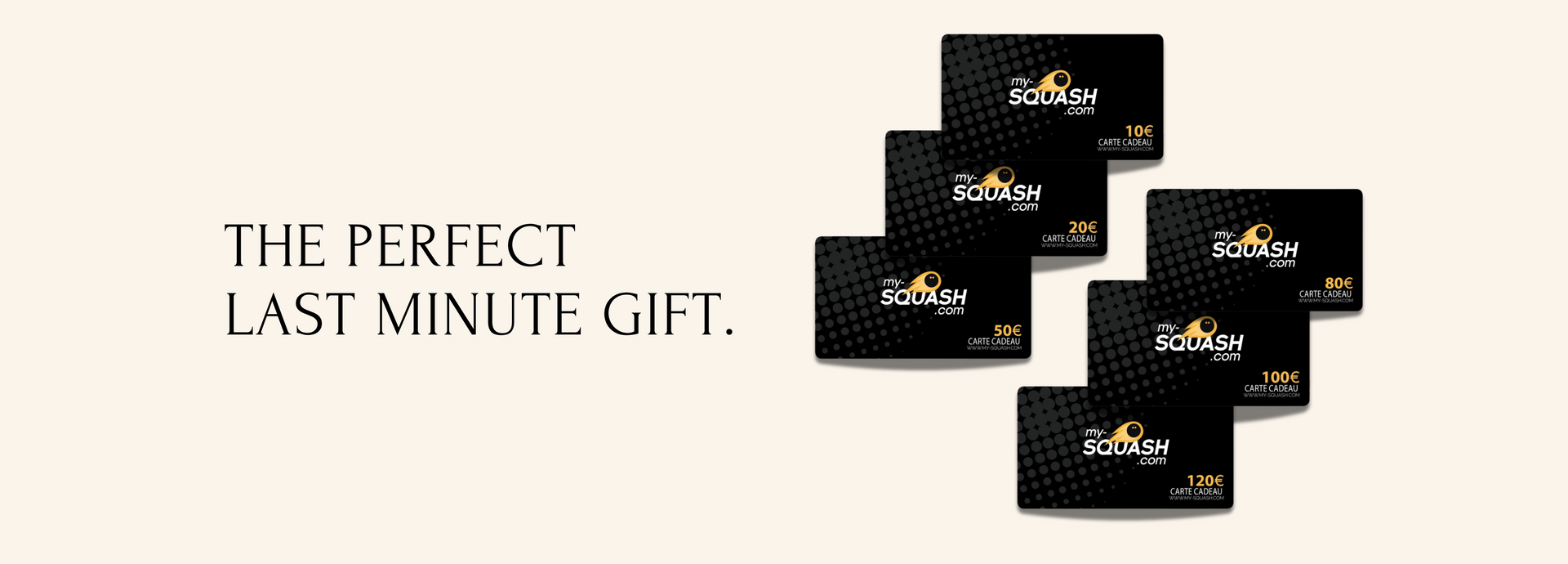 my squash gift cards