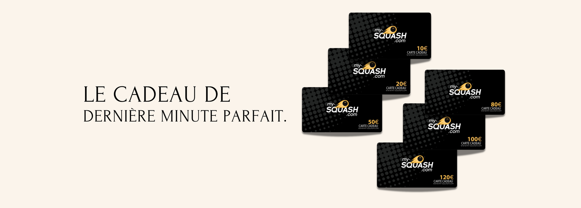 cartes cadeaux my squash