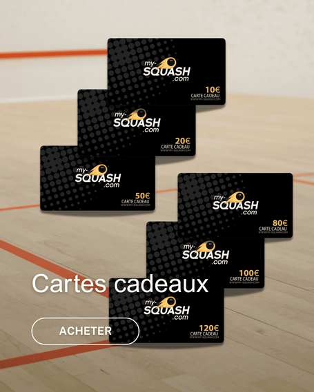 Cartes cadeaux mysquash