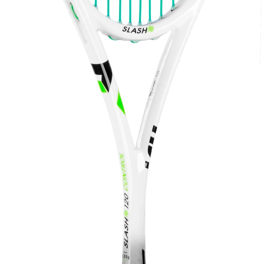 The Tecnifibre Slash 120 Control squash racket, the choice of Mostafa Asal.