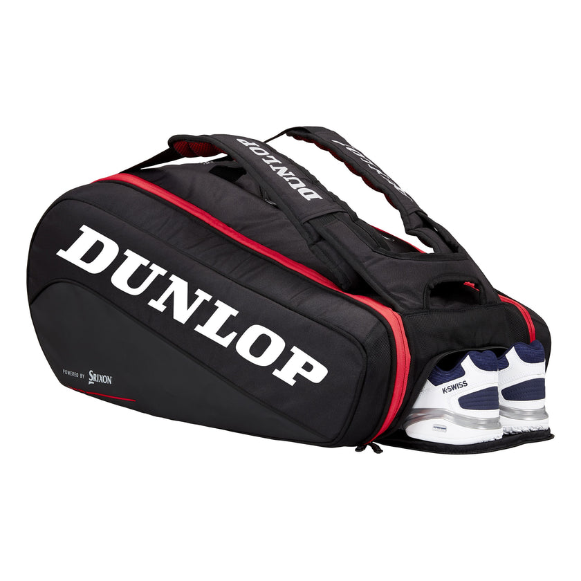 Sac de Squash pour Raquette Dunlop Performance CX 9 - Noir/Rouge