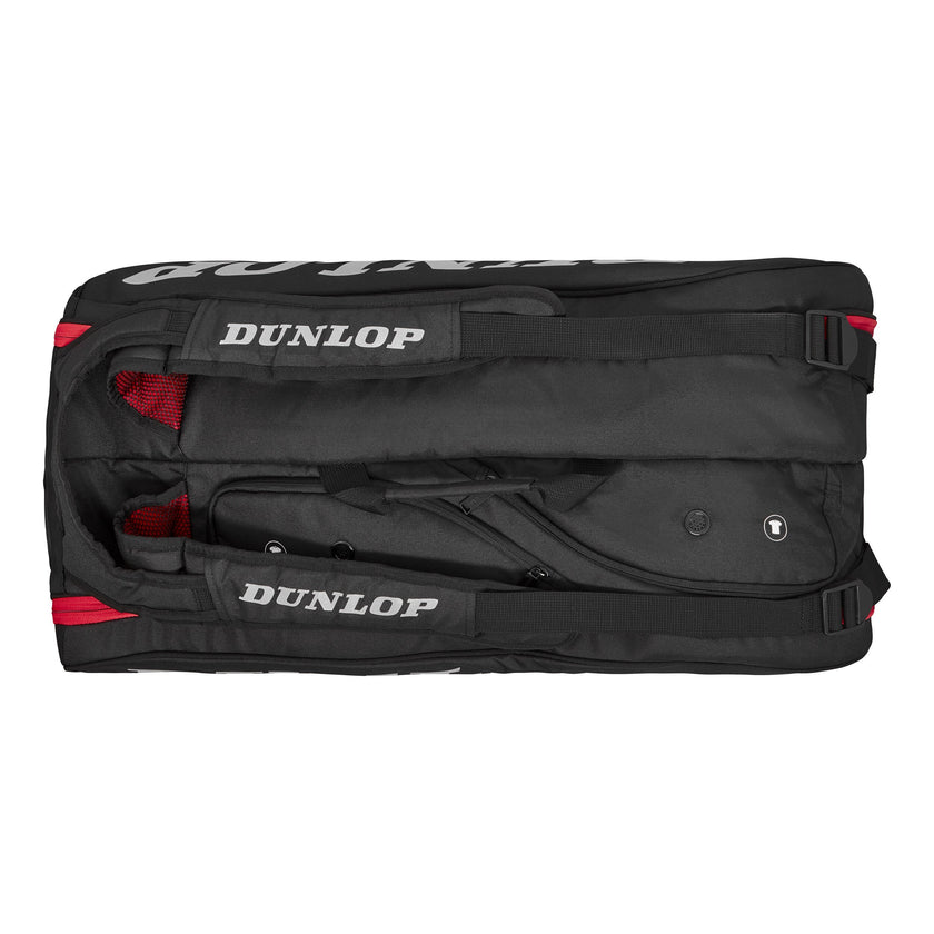 Sac de Squash pour Raquette Dunlop Performance CX 9 - Noir/Rouge