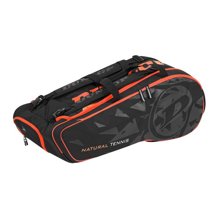 Dunlop Revolution NT 12 Raquettes Squash Sac - Orange/Noir