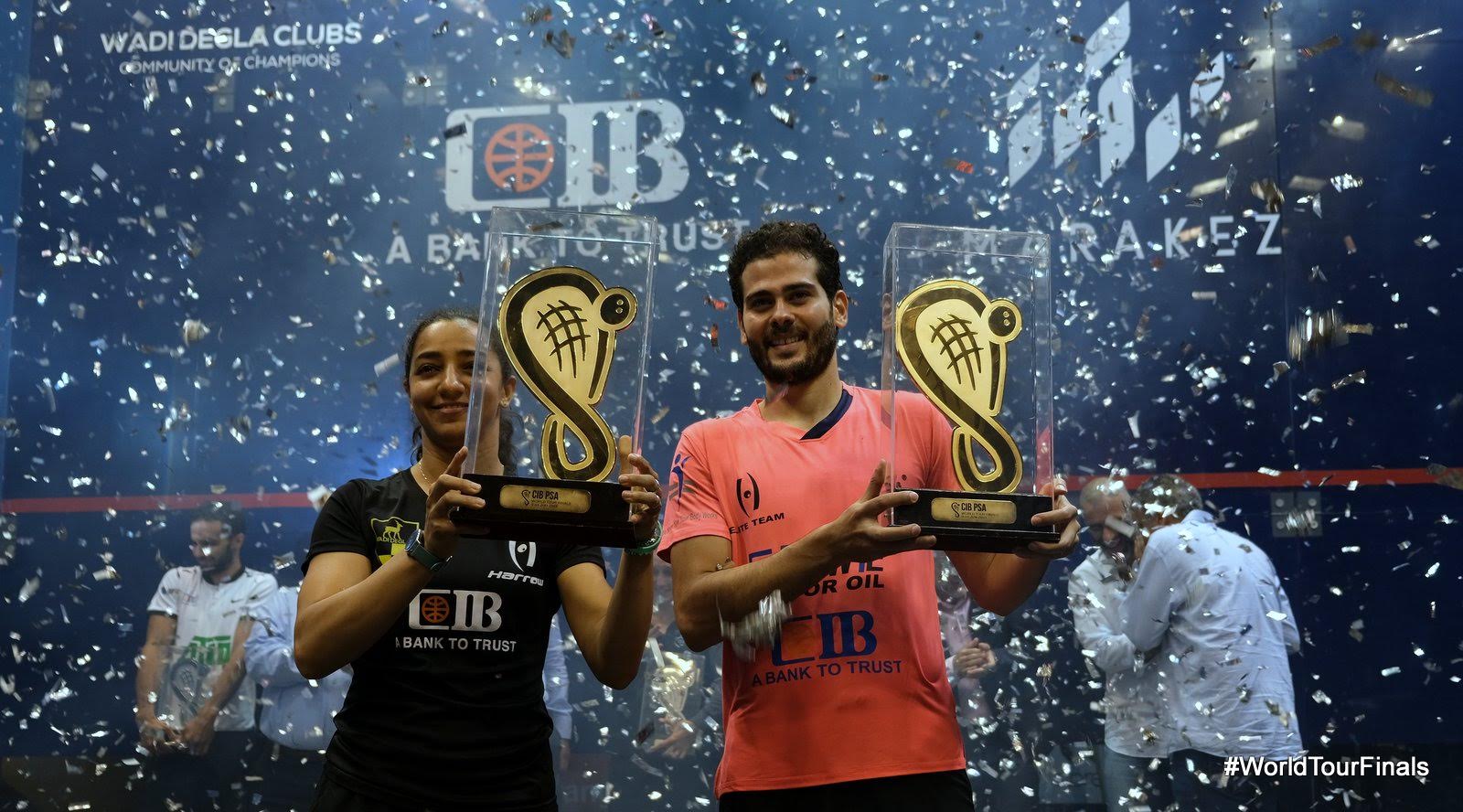 El Sherbini Collects Fifth PSA World Championship Title; Farag Wins Second  in Chicago